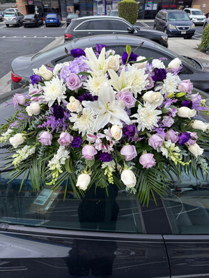 Royal Serenity Casket Spray