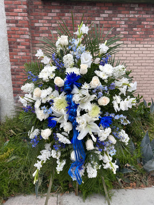 Forever In Blue Standing Spray