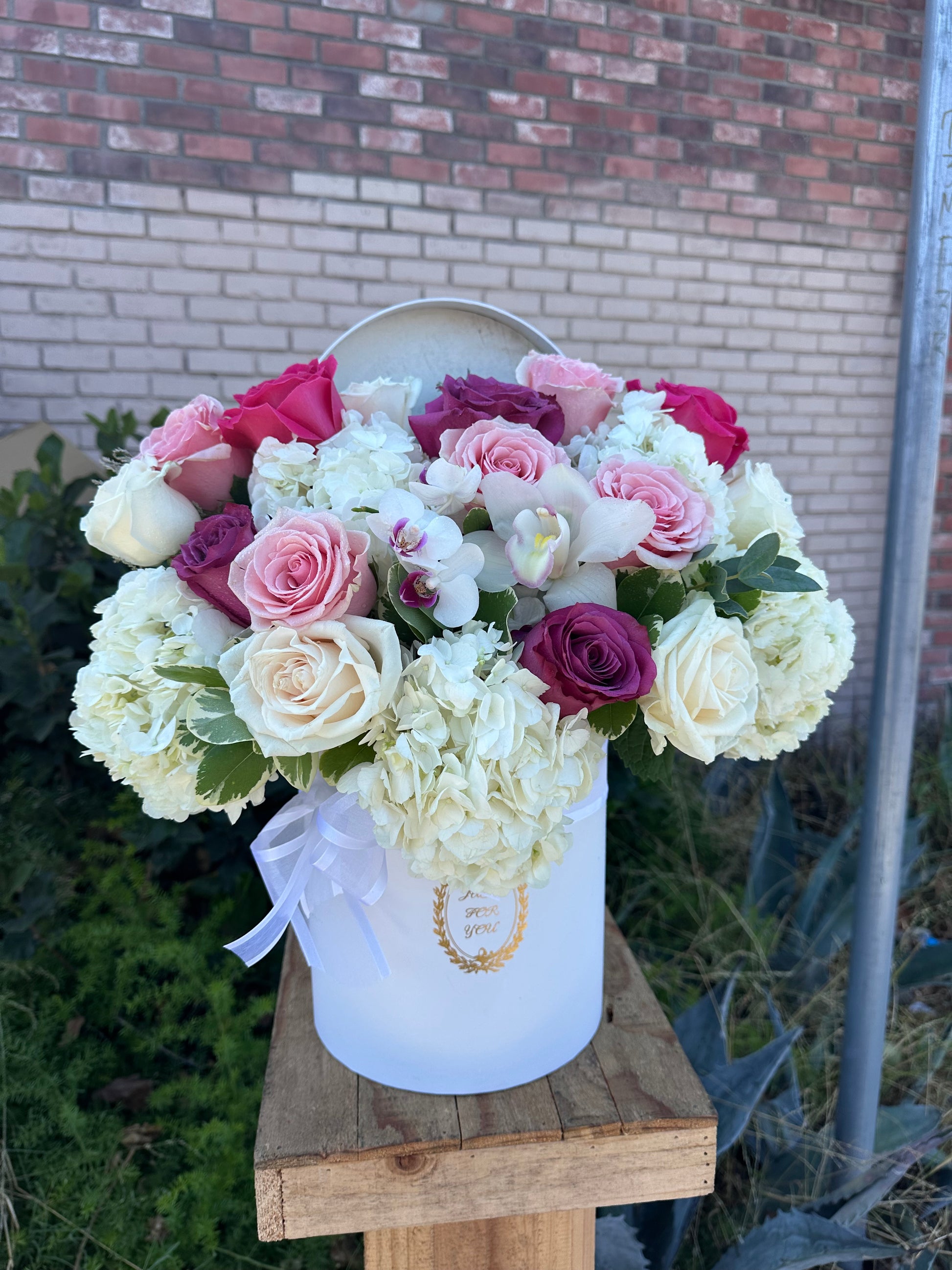Blush Dreams Flower Box