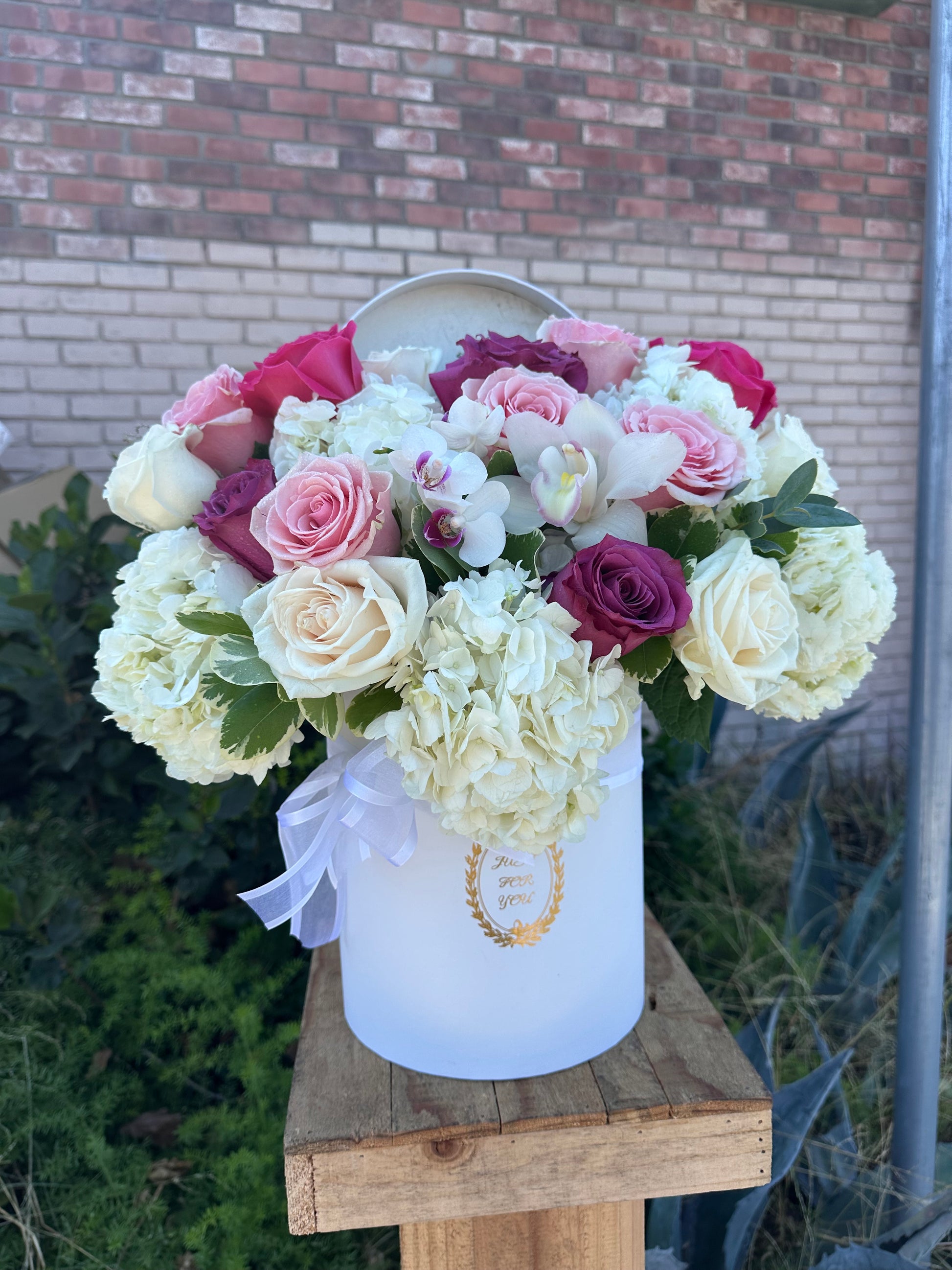 Blush Dreams Flower Box