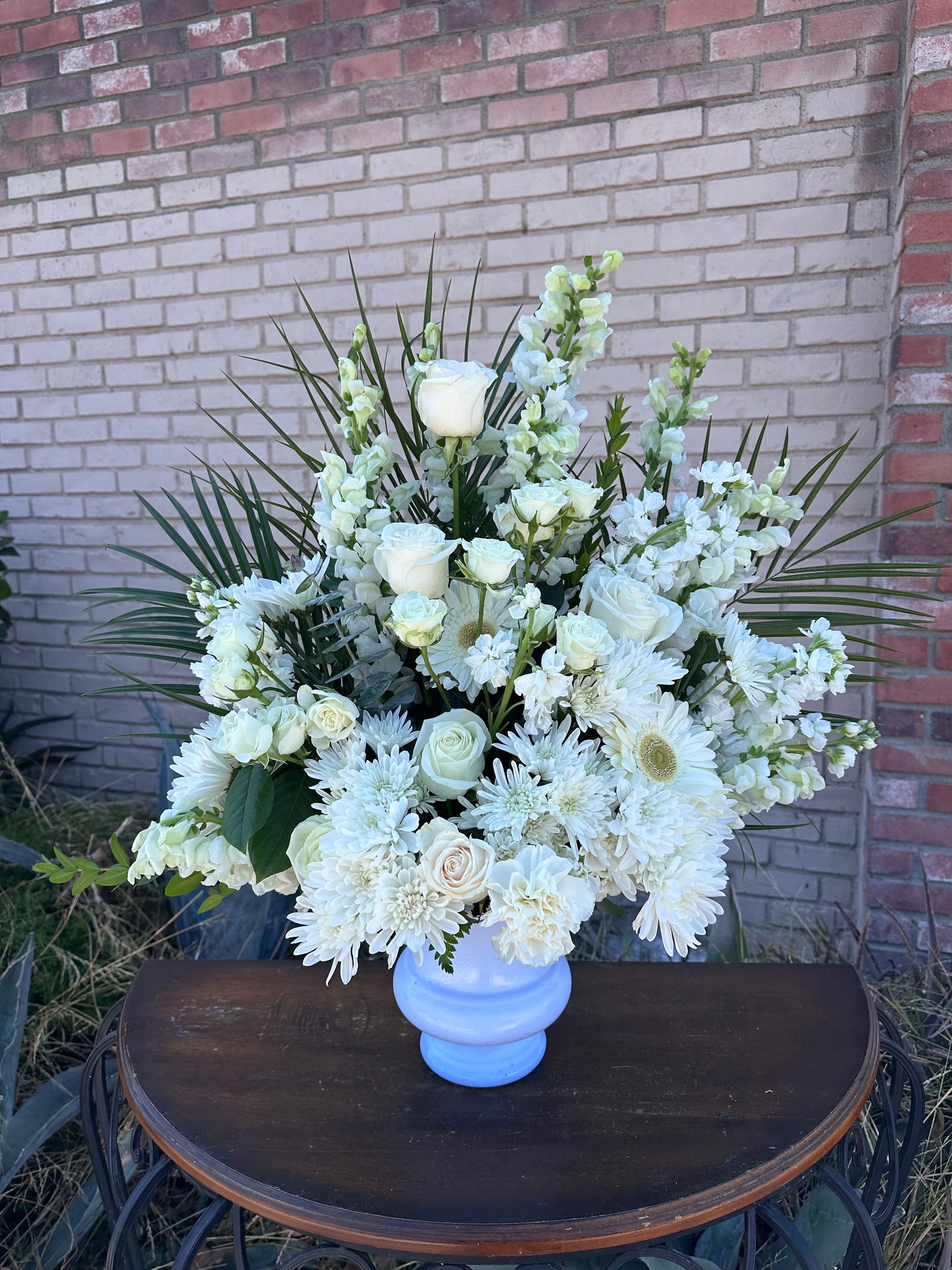 Elegant White Basket