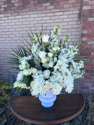 Elegant White Basket