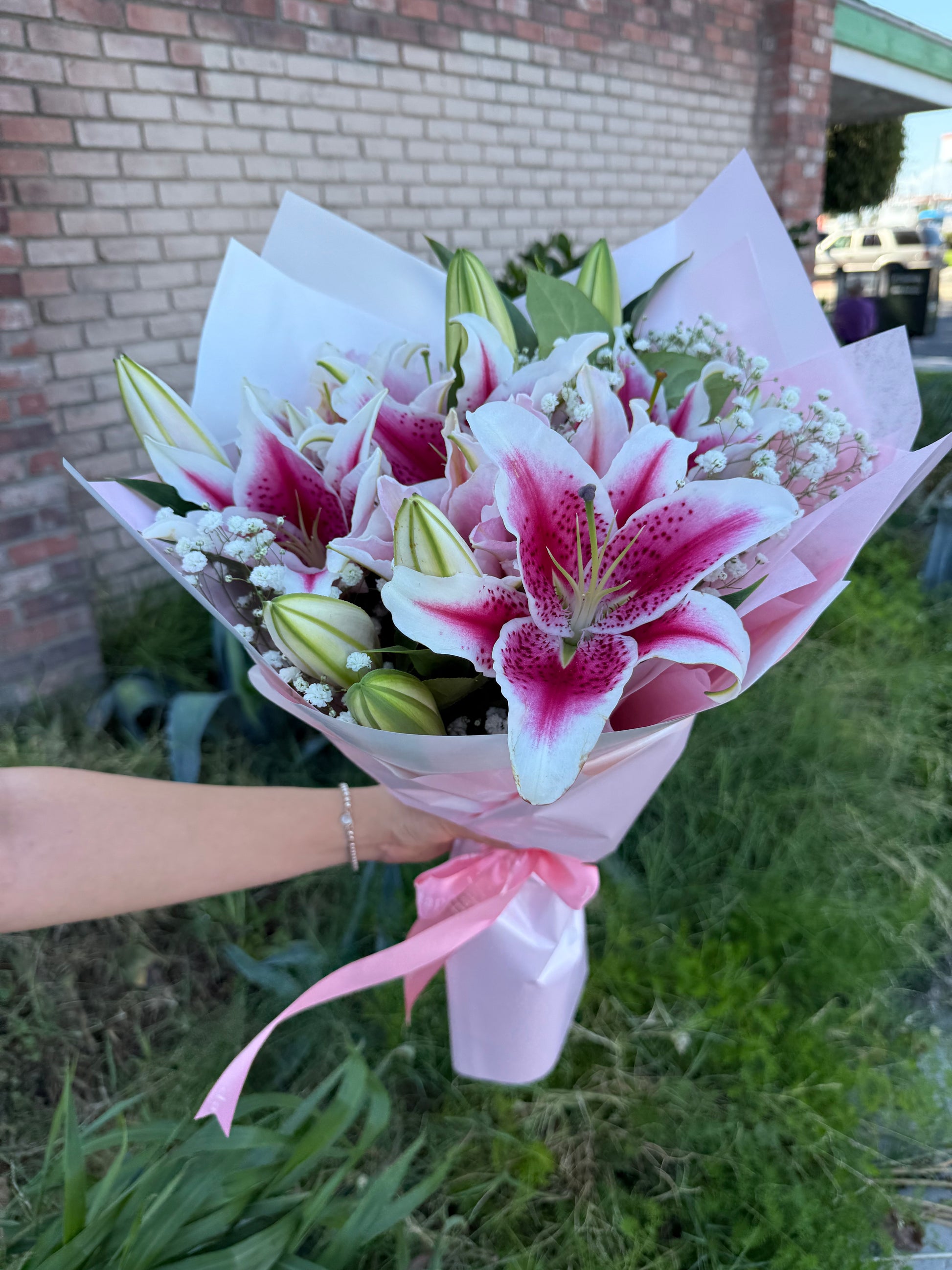 Blush Lily Bouquet