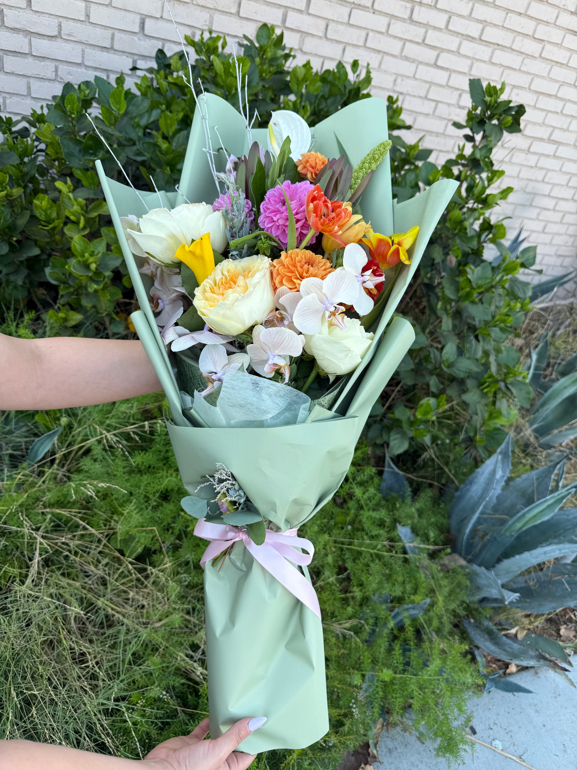 Emerald Garden Bouquet