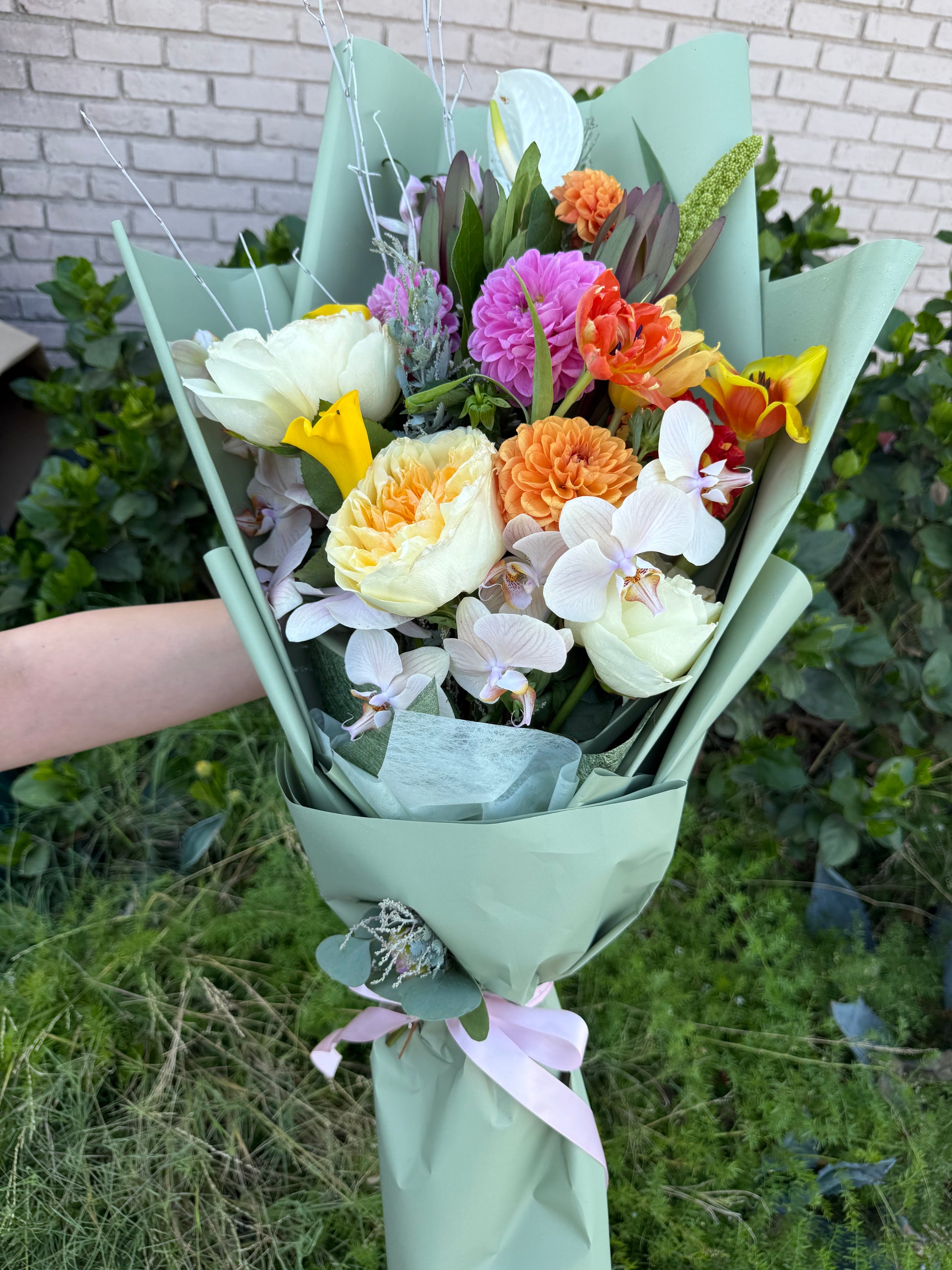 Emerald Garden Bouquet
