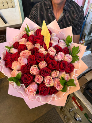 Pink & Red Romance buchon