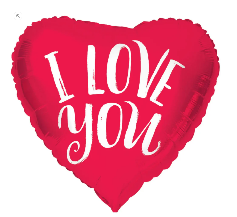 I love you balloon